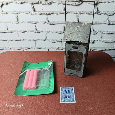 Emergency Lantern and Candles