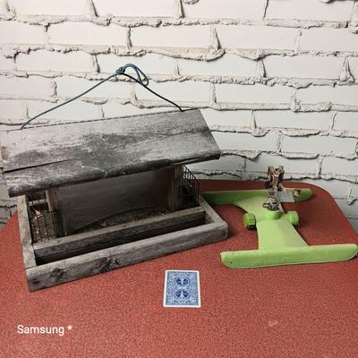 Bird Feeder and Sprinkler