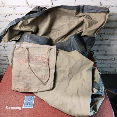 Vintage Bag with Water Bag
