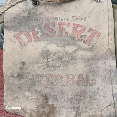 Vintage Bag with Water Bag