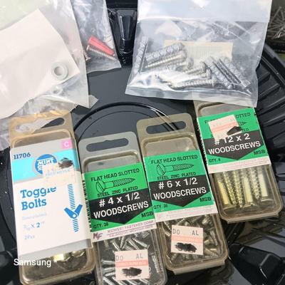 Variety of Screws and Bolts