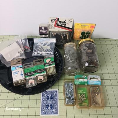 Variety of Screws and Bolts