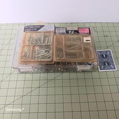 Screw Assortment with Clear Organizer