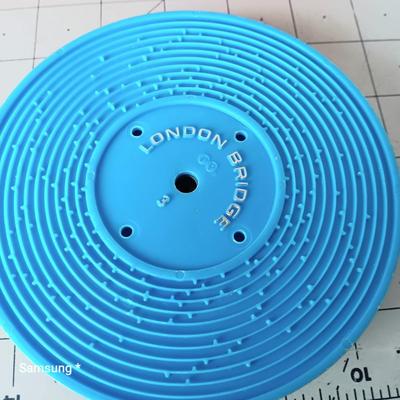 Vintage Fisher-Price Music Box Record Player with Discs