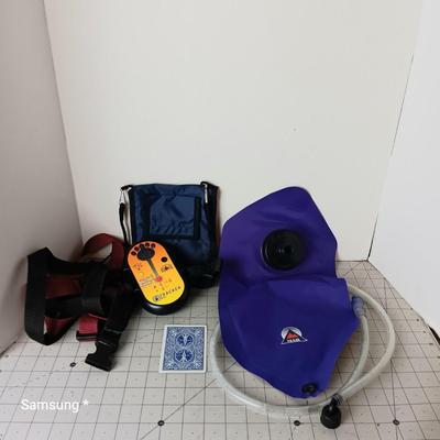 Water Pouch and Hiking Tracker Bundle