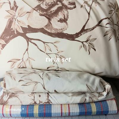 Asian Koala Twin Bedding