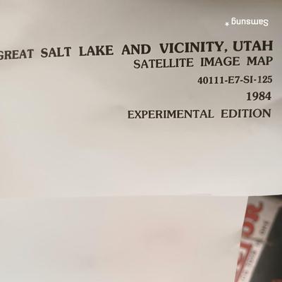 1984 Great Salt Lake Poster
