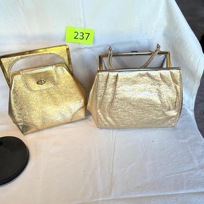 Great Vintage gold purses