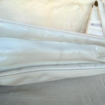 2 Larger white purses