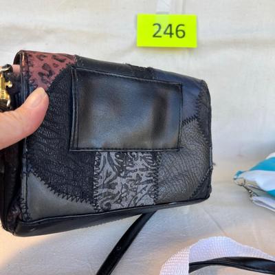 2 modern purses/ fanny pack
