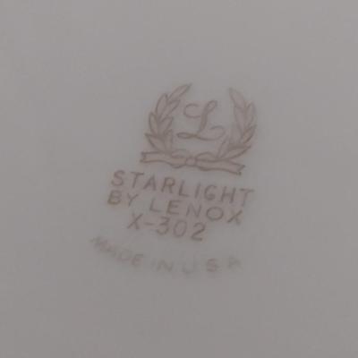 Mid-Century Lenox Starlight Pattern China Set 48 pcs