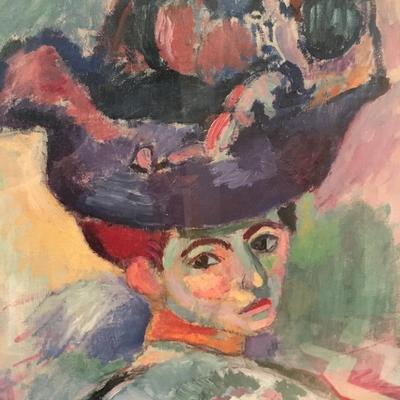 Vintage Matisse poster San Francisco Museum of Modern Art
