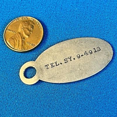 VINTAGE LOST KEY RETURN MAIL FOB NICE GRAPHICS