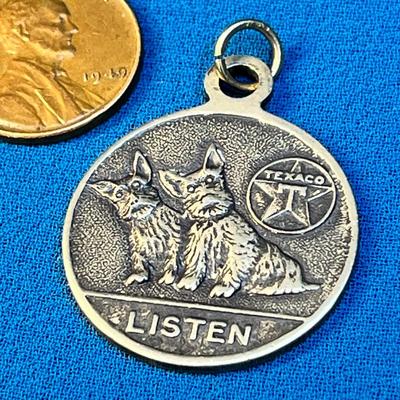 EARLY TEXACO FOB WITH SCOTTIE DOGS