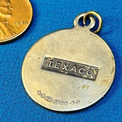 EARLY TEXACO FOB WITH SCOTTIE DOGS