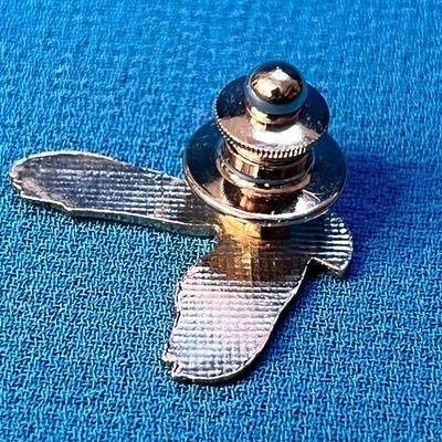ENAMELED FLYING EAGLE PIN 