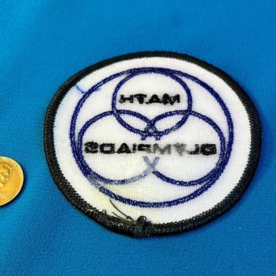 EMBROIDERED â€œMATH OLYMPIADSâ€ PATCH
