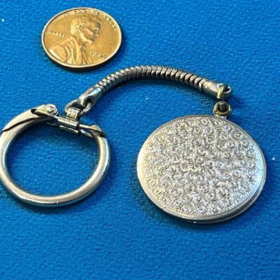 ST. CRISTOPHER PROTECT US 2-PART KEY CHAIN 