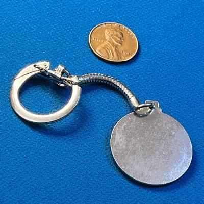 CLASSICAL ROMAN FIGURE WITH SPEAR, EAGLE AND WINGED FIGURE ON KEY CHAIN