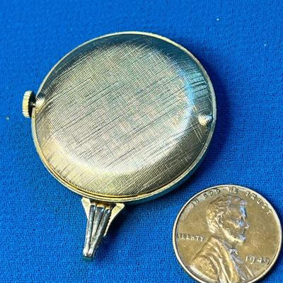CORVAIR NECKLACE PENDANT WATCH 17 JEWELS