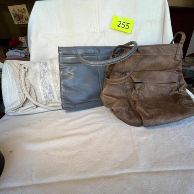 Lot of 3 purses
