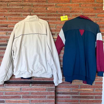Lot of 2 men's jackets