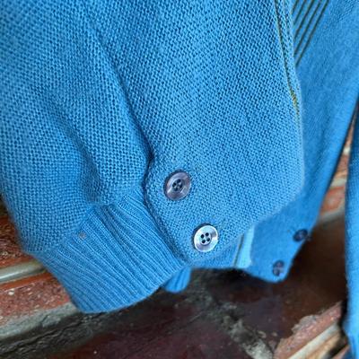 Sweet 50s men's button up sweater