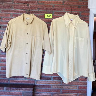 2 Vintage Men's Dress shirts