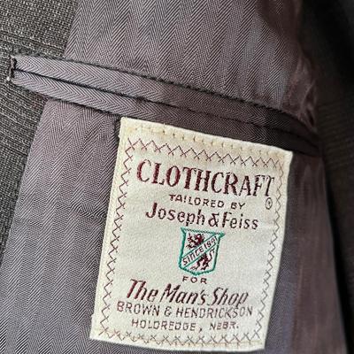 1950s Gray Men's Suit