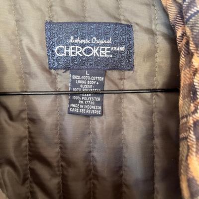 2 Flannel Cherokee brand jackets
