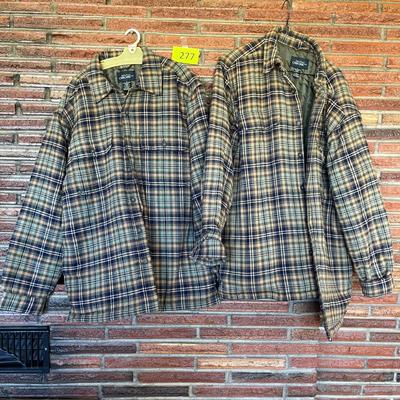 2 Flannel Cherokee brand jackets