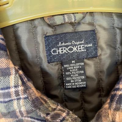 2 Flannel Cherokee brand jackets