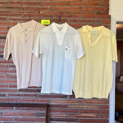 3 Vintage Polo Shirts