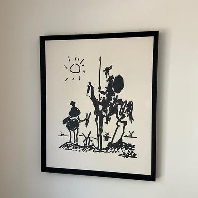 AB1360 Don Quizote Picasso Print