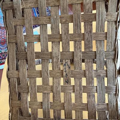 AB1367 Set of Three Vintage Handmade Baskets