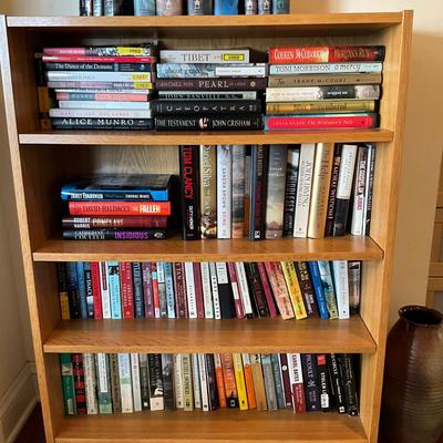 AB1374  Four Shelves of Various Hardback and Softback Novels