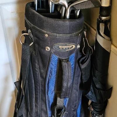 Golf. Bag set