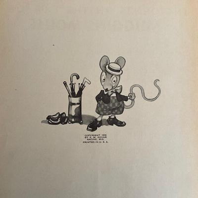 AB1391 Antique "Muggins Mouse" Childrens's Book 1932