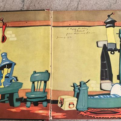 AB1392 Antique "Mr. Mixie Dough" The Baker Man Children's Book 1934