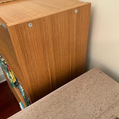 AB1393 Wooden Oak Bookshelf