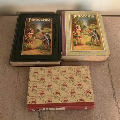 AB1401 Vintage Pinocchio Companion and Illustrated Ed.