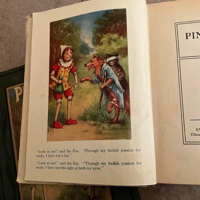 AB1401 Vintage Pinocchio Companion and Illustrated Ed.