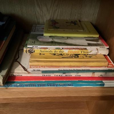 AB1402 Vintage Children's Books, Raggety Ann, The Little Engine, and more