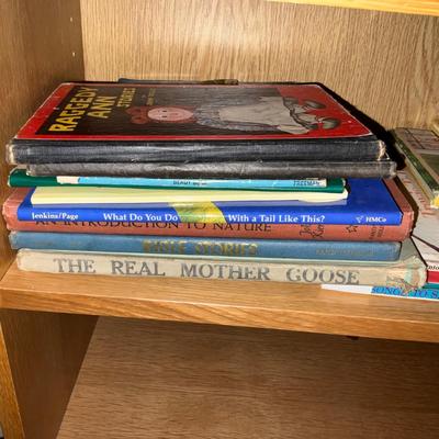 AB1402 Vintage Children's Books, Raggety Ann, The Little Engine, and more