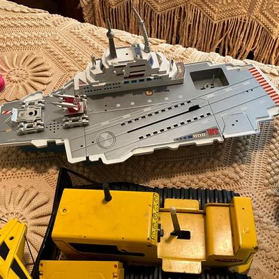 AB1406 Lot of Tonka Trucks and Radio Shack Remote control Car