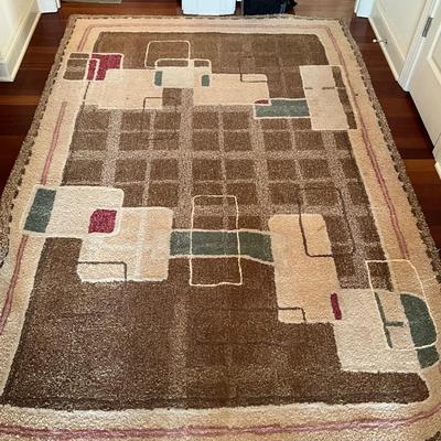 AB1410 Vintage Sahara Collection Hooked Wool Pile Rug 5' x 8'