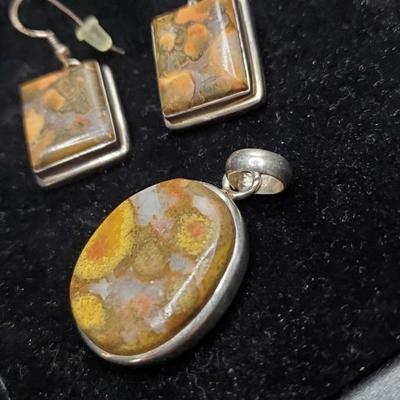 Agate   Jasper  3 piece set