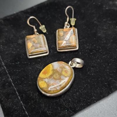 Agate   Jasper  3 piece set