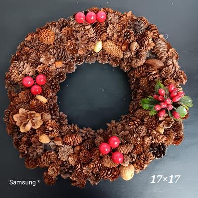 Pine Cone Wreath