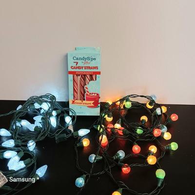 2 Leds & Candy Straws